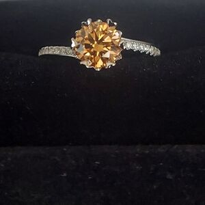 Beautiful Certified Moissanite Ring